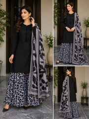 Lawn stuff, plain shirt, duppata diamond stuff and full printed, plazo lawn cotton stuff and full printed with nice stitching and 3pc trending article